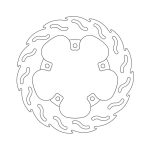 Moto-Master Flame Series Brake Rotor Aprilia
