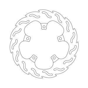 Moto-Master Flame Series Brake Rotor Aprilia