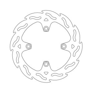 Moto-Master Flame Series Brake Rotor Triumph