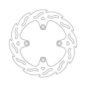Moto-Master Flame Series Brake Rotor Triumph