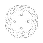 Moto-Master Flame Series Brake Rotor Ducati