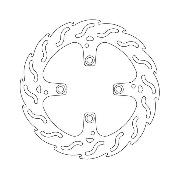 Moto-Master Flame Series Brake Rotor Ducati