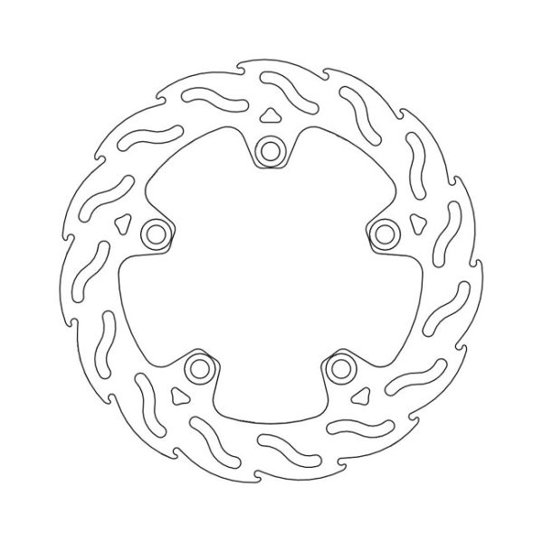 Moto-Master Flame Series Brake Rotor Honda