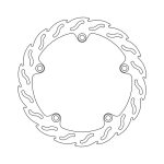 Moto-Master Flame Series Brake Rotor Honda