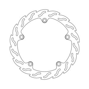 Moto-Master Flame Series Brake Rotor Honda