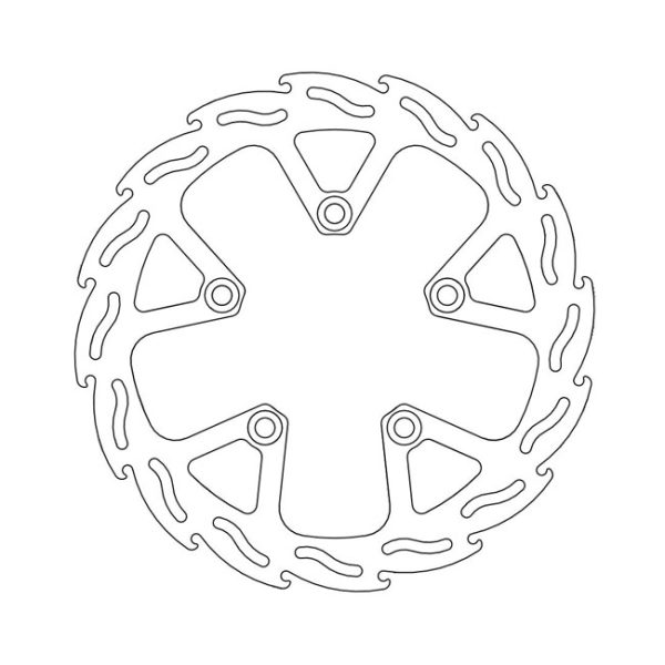 Moto-Master Flame Series Brake Rotor Triumph