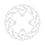 Moto-Master Flame Series Brake Rotor Triumph