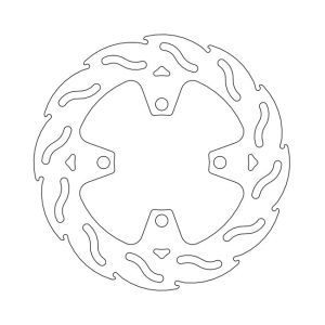 Moto-Master Flame Series Brake Rotor Triumph