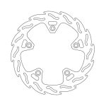 Moto-Master Flame Series Brake Rotor Yamaha
