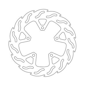Moto-Master Flame Series Brake Rotor KTM