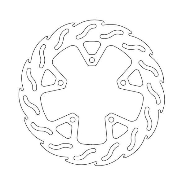 Moto-Master Flame Series Brake Rotor KTM
