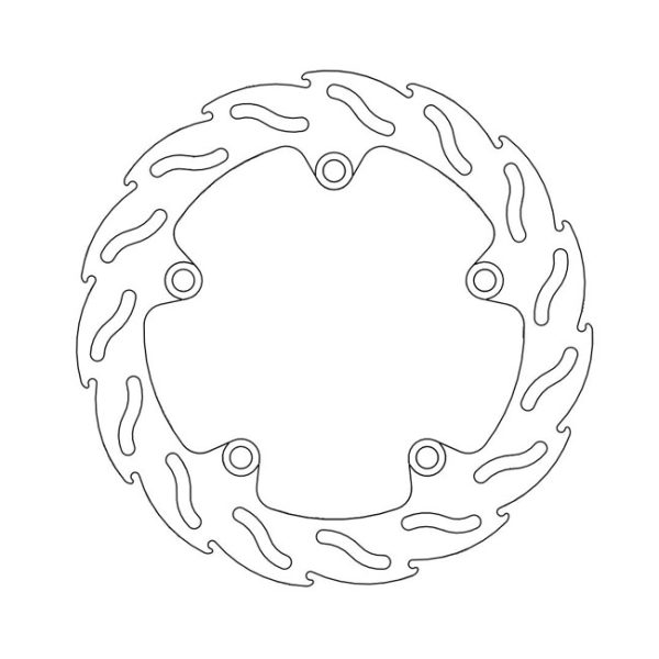 Moto-Master Flame Series Brake Rotor Yamaha
