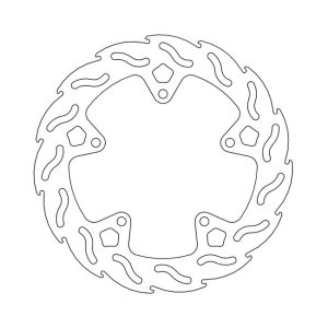 Moto-Master Flame Series Brake Rotor Yamaha