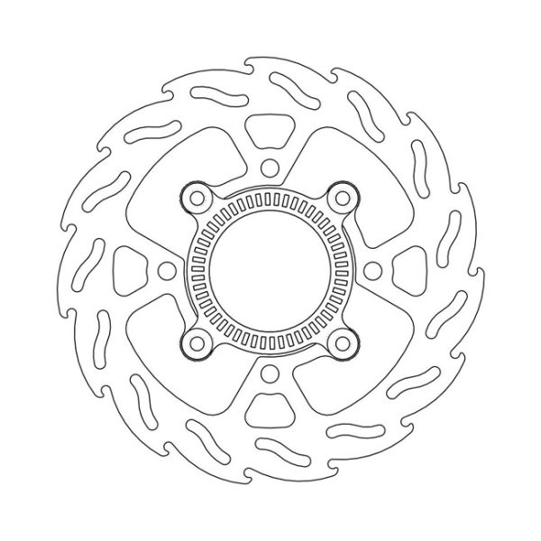 Moto-Master Flame Series Brake Rotor Kawasaki