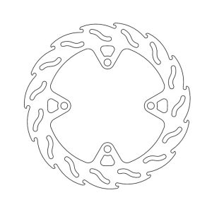 Moto-Master Flame Series Brake Rotor Kawasaki