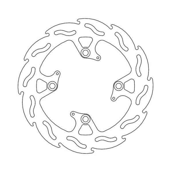Moto-Master Flame Series Brake Rotor Triumph