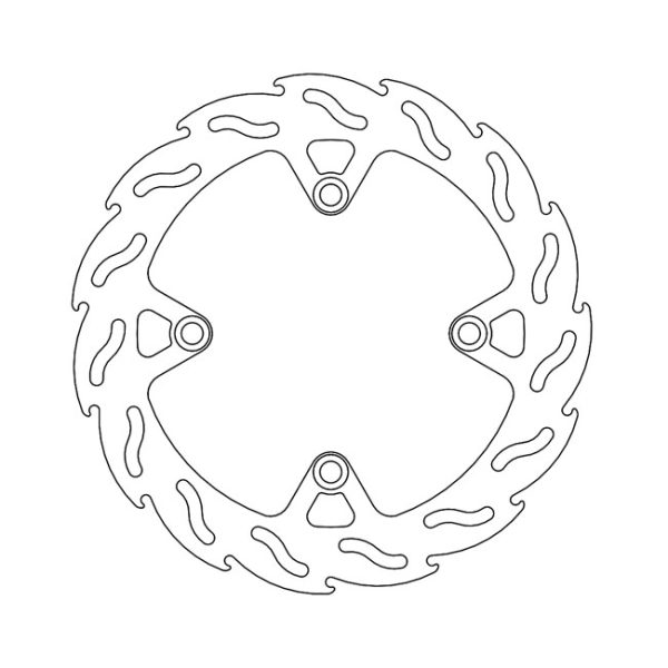 Moto-Master Flame Series Brake Rotor Honda
