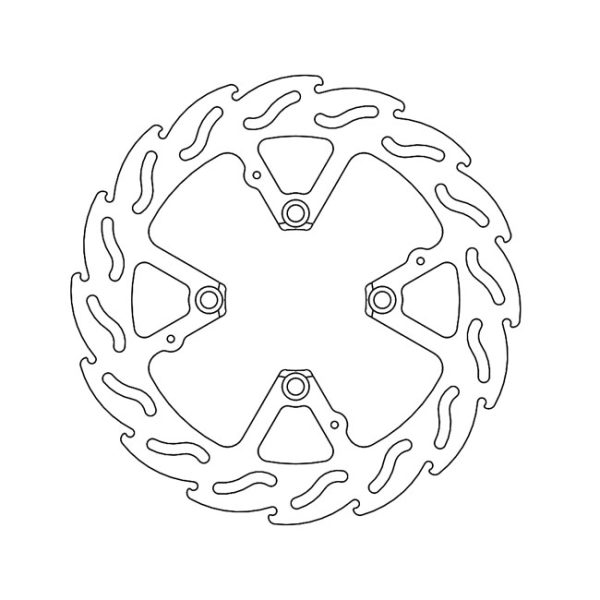 Moto-Master Flame Series Brake Rotor Ducati