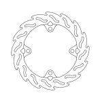 Moto-Master Flame Series Brake Rotor Honda