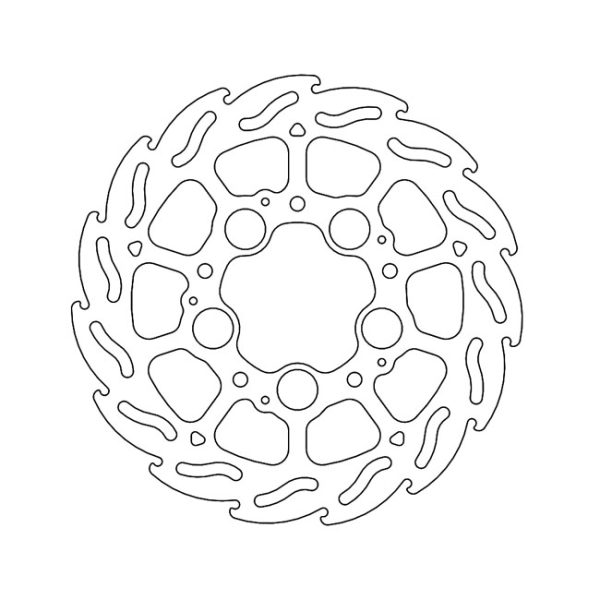 Moto-Master Flame Series Brake Rotor Honda