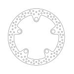 Moto-Master Halo Series Fixed Brake Rotor Honda