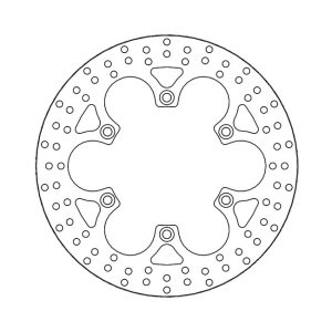 Moto-Master Halo Series Fixed Brake Rotor Triumph