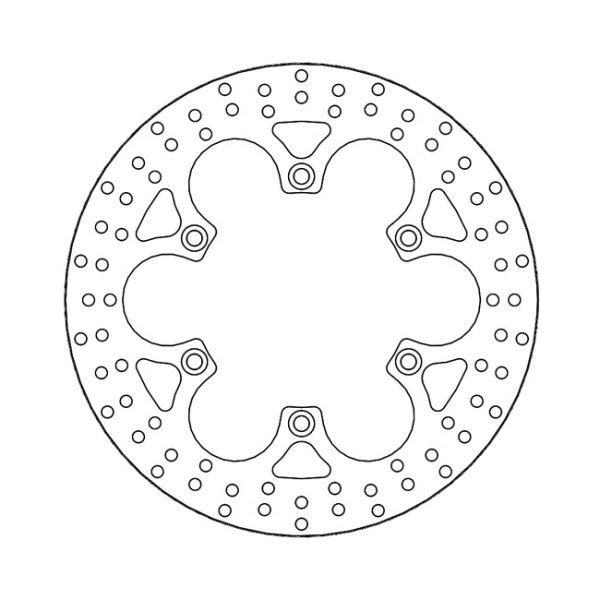 Moto-Master Halo Series Fixed Brake Rotor Triumph