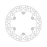 Moto-Master Halo Series Fixed Brake Rotor Honda