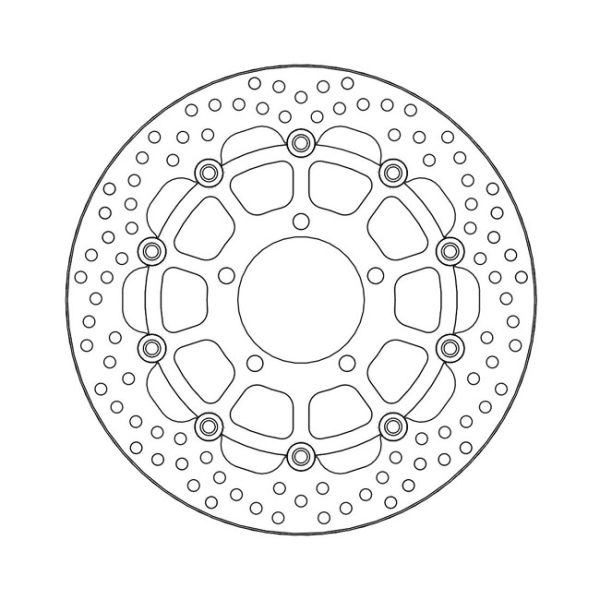 Moto-Master Halo Series Floating Brake Rotor Kawasaki