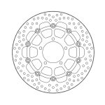 Moto-Master Halo Series Floating Brake Rotor Kawasaki