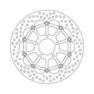 Moto-Master Halo Series Floating Brake Rotor Kawasaki