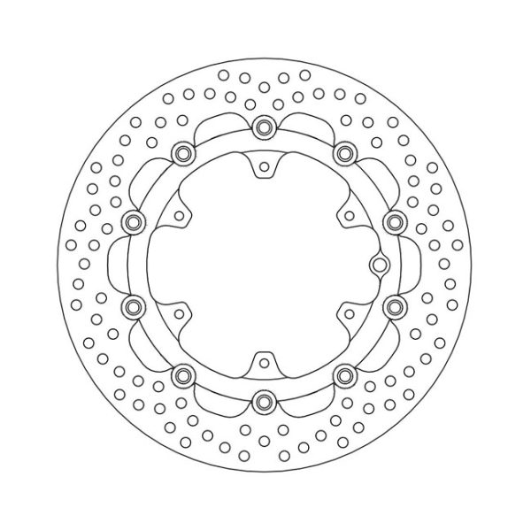 Moto-Master Halo Series Floating Brake Rotor KTM
