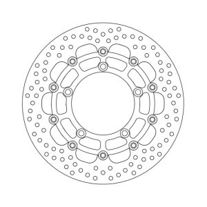 Moto-Master Halo Series Floating Brake Rotor Suzuki