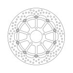 Moto-Master Halo Series Floating Brake Rotor Suzuki