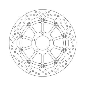Moto-Master Halo Series Floating Brake Rotor Suzuki