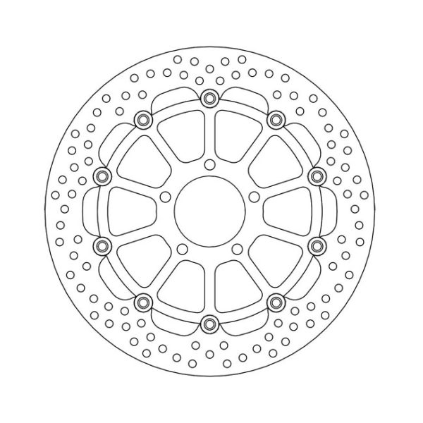 Moto-Master Halo Series Floating Brake Rotor Suzuki