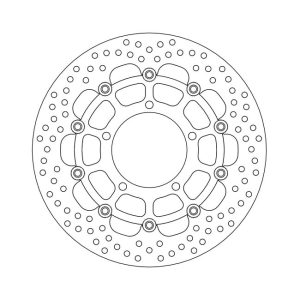 Moto-Master Halo Series Floating Brake Rotor Suzuki
