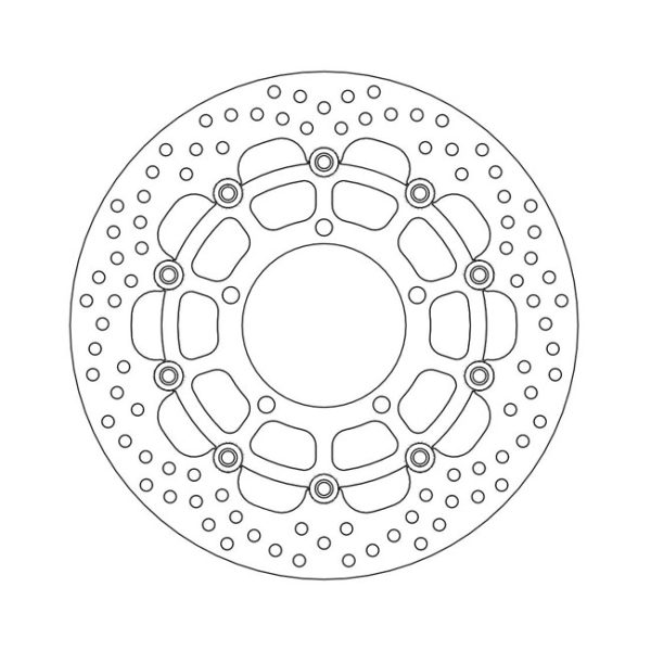 Moto-Master Halo Series Floating Brake Rotor Suzuki