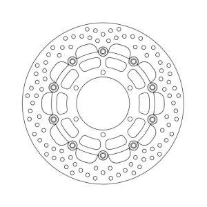 Moto-Master Halo Series Floating Brake Rotor Suzuki