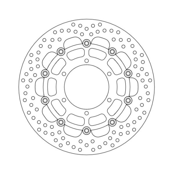 Moto-Master Halo Series Floating Brake Rotor Suzuki