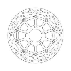 Moto-Master Halo Series Floating Brake Rotor Suzuki
