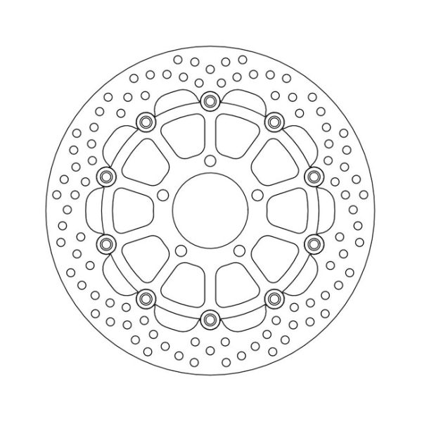 Moto-Master Halo Series Floating Brake Rotor Suzuki