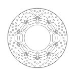 Moto-Master Halo Series Floating Brake Rotor Yamaha