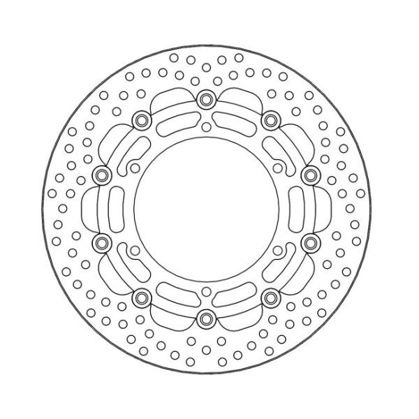 Moto-Master Halo Series Floating Brake Rotor Yamaha