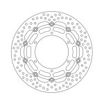 Moto-Master Halo Series Floating Brake Rotor Yamaha