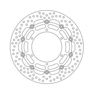 Moto-Master Halo Series Floating Brake Rotor Yamaha