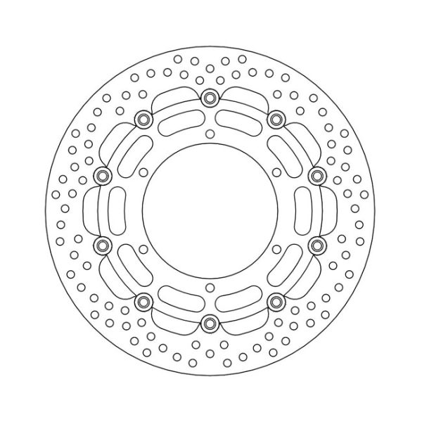 Moto-Master Halo Series Floating Brake Rotor Yamaha