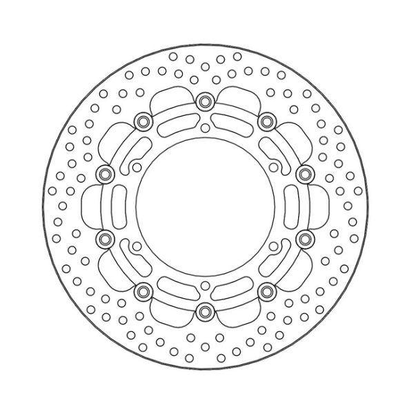 Moto-Master Halo Series Floating Brake Rotor Yamaha