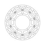 Moto-Master Halo Series Floating Brake Rotor Yamaha