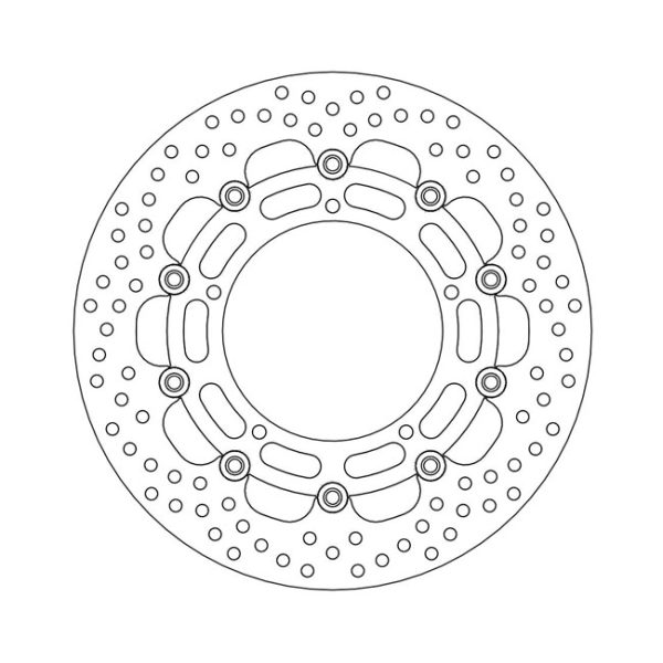 Moto-Master Halo Series Floating Brake Rotor Yamaha